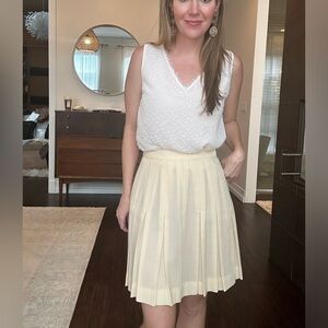 Vintage henri bendel 100% wool skirt size 8